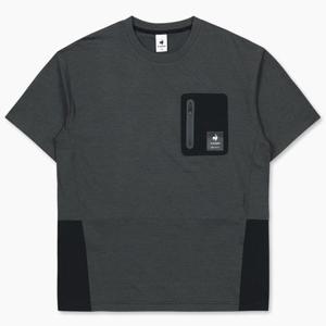 [르꼬끄 스포르티브]르꼬끄 루즈핏 AGA 듀얼플렉스 씬플렉스 반팔티 QP223GRS41 DGR