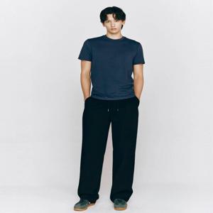 [지오다노] 남자 밴딩 와이드 텐셀 바지 115528