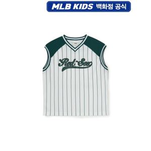 MLB키즈 바시티 스포티브 스트라이프 민소매티셔츠 (7ATKV015343PGS)