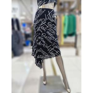 제시뉴욕 세이브존04 로고 언발 스커트 DE3SP1740SP00