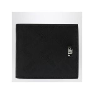 펜디 메탈 로고 레더 바이폴드 지갑 1938508