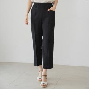 엄마옷 마담4060 린넨와이드밴딩팬츠 여성바지 -ZPN2504067-