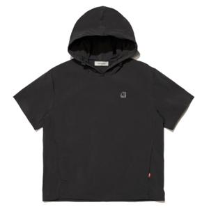 노르디스크 여성 아이스 스킨 우븐 후디 반팔 티셔츠 BB OWM24240 C8