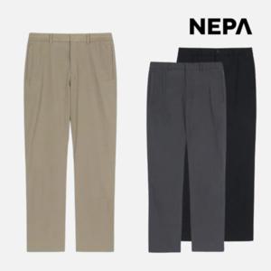 네파 남성 여름 린넨 팬츠 등산 일자 바지 밴딩 슬랙스 7L31664
