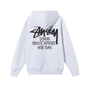 스투시 스탁 도버 스트리트 마켓 뉴욕 후드 애쉬 헤더 2021 3923690/3923691