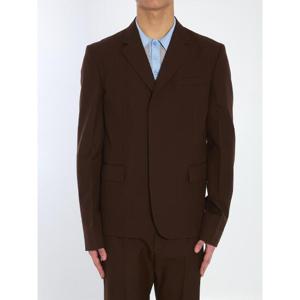 GUCCI Wool twill single-breasted jacket 8139822129