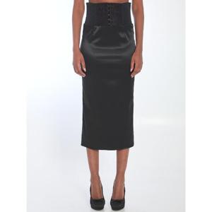 DOLCE&GABBANA 코르셋 스타일 디테일이 있는 스커트 F4CI1TN0000