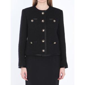 DOLCE&GABBANA 트위드 싱글브레스트 재킷 F27DAZN0000