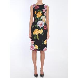 DOLCE&GABBANA 플로럴 프린트 드레스 F6TMSTHN5IY