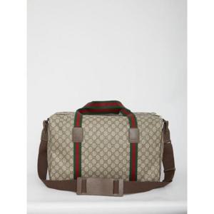 GUCCI 웹이 달린 더플백 7586649768