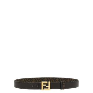 FENDI & 39 스퀘어드 FF& 39  리버시블 벨트 7C0541ASIWF1S9U