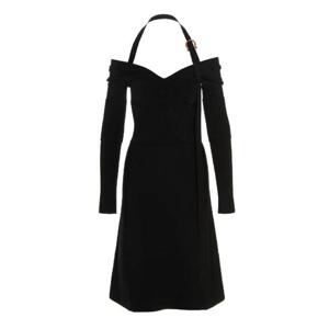 FERRAGAMO & 39 간치니& 39  버클 드레스 0759663BLACK