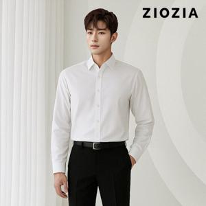 [지오지아] 레귤러 카라 화이트 드레스 셔츠 (ABD5WD1102)