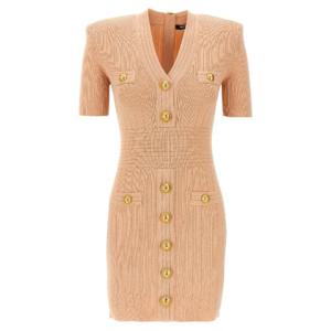 BALMAIN & 39 치오치올라& 39  드레스 EF1R6045KB070LB