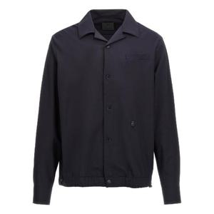 GIVENCHY 로고 플라크 셔츠 BM610714PY403
