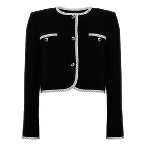 MOSCHINO 크레이프 쇼트 재킷 J050655170555