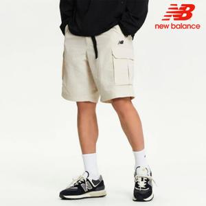 [뉴발란스]뉴발란스 UNI NBSC 5부 카고 숏팬츠 와이드 NBNVE2253