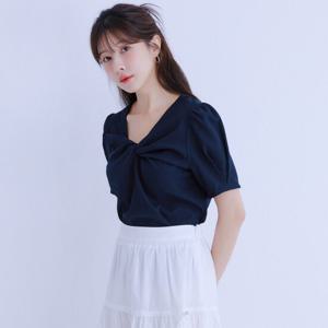 [로엠]꼬임 블라우스(2colors)_RMBLE26R25