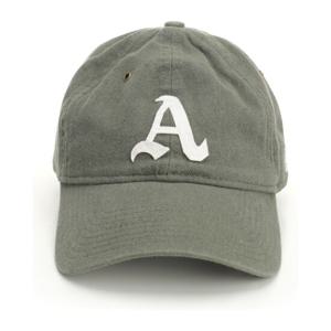 뉴에라 그린 자수 레터 A 베이스볼 캡 60667361 DARK GREEN