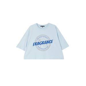 [랩]원형 레터링 크랍 박시티셔츠(AR2CT561)