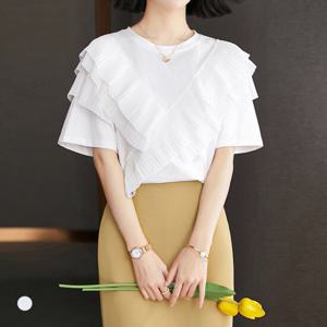 클라셰 레이디포인코디티셔츠_B5M0334