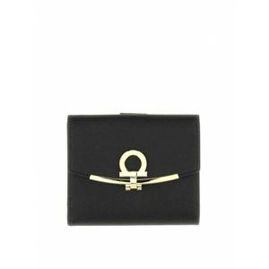 [SALVATORE FERRAGAMO] 여성 지갑 purses 간치니 67399822C877001 블랙 /8