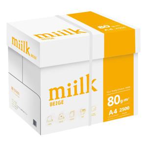밀크베이지 미색용지 A4 복사용지(A4용지) 80g 2500매 1BOX