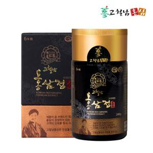 [고철남홍삼] 6년근 프리미엄 홍삼정 240g /100% 홍삼농축액