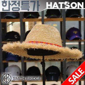 [햇츠온]SMITH BRIDGE 브랜드 페도라 햇 밀짚 모자 J2SB227NA AD
