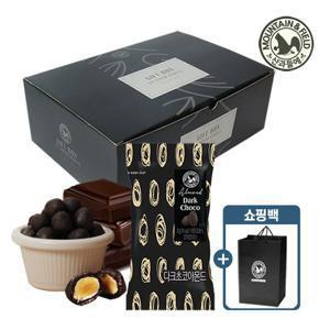[산과들에] 다크초코아몬드 50봉 선물세트 (+쇼핑백) 가정의달선물
