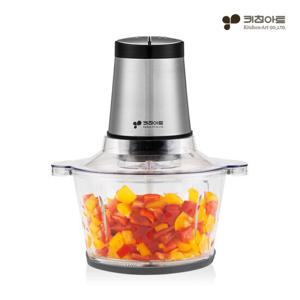키친아트 전동 다지기 글라스 멀티쵸퍼 + 마늘박피겸용 2L KSJ-MCH1800