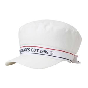 [파리게이츠] 여성 리본탈착 로고 라인 뉴스보이 캡(521C1CP655)