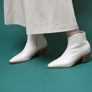 로커스트 소가죽 베이직 앵클 웨스턴 부츠 LS5004 5.5cm