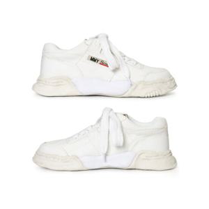 23FW 여성 파커 솔 캔버스 스니커즈 A08FW704 WHITE