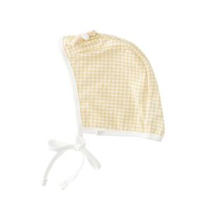 밍크뮤 24SS 용띠출산 YE)뱀부콩콩체크모자 (3437001001) HJ