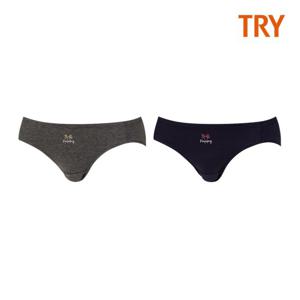 [트라이] 여성 모모 미디 위생 팬티 2매입 I05