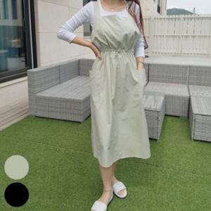 305P310S 원피스 민소매 오버롤 빅사이즈