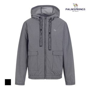 [팜스프링스] 여성 잔체크 바람막이점퍼_SWJL242654