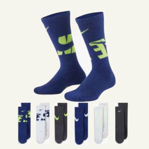 나이키키즈 A243SO466P 나이키에브리데이크러시양말6PK 210-230cm(S) 아이선물 플레이키즈프로8