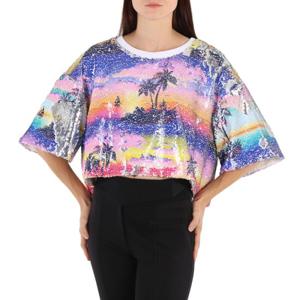 크세니아 슈나이더 하와이 시퀸 탑 KS1069SS19