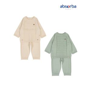 압소바 유아PG 부텔라 니트 상하(AZ541201)