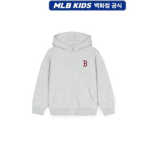 MLB키즈 베이직 스몰로고 후드 집업 (7AHDB025143MGL)