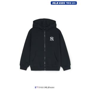 [MLB키즈US] (7AHDB0251-50BKS) 베이직 스몰로고 후드 집업 아동집업 키즈집업