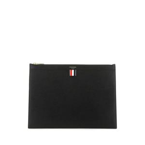 톰브라운 페블 그레인 클러치 클러치 파우치 MAC021L00198001 BL