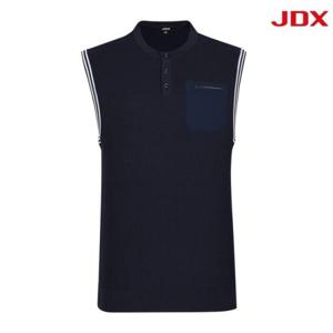 JDX HC08 우븐 주머니 투버튼 스웨터 X2SVV1372(DN)