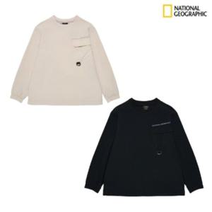 내셔널지오그래픽키즈  (K251USW220) 어드벤쳐 우븐 긴팔 티셔츠