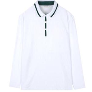그린조이 HC12 남성 솔리드 마이 포인트 카라 티셔츠 GP24KP21M(백색)