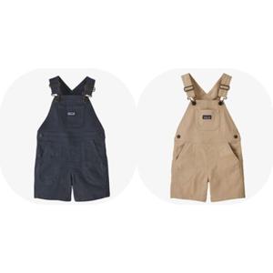 [파타고니아코리아] 60335Q5 베이비 스탠드 업 쇼츠롤즈 멜빵 Baby Stand Up Shortalls PG