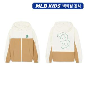 [MLB키즈] 아웃도어 컬러블럭 바람막이 (7AWJCP143-43BGS)