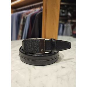 [포체벨트] FPSBE1-206BK  천연소가죽 롱 자동벨트 [폭3점3CM 길이128CM 43인치용]